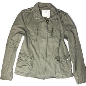 American Eagle military style jacket XXL